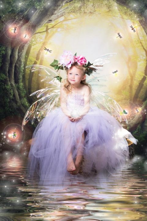 Flower Mound Storybook photographer fairies and mermaids