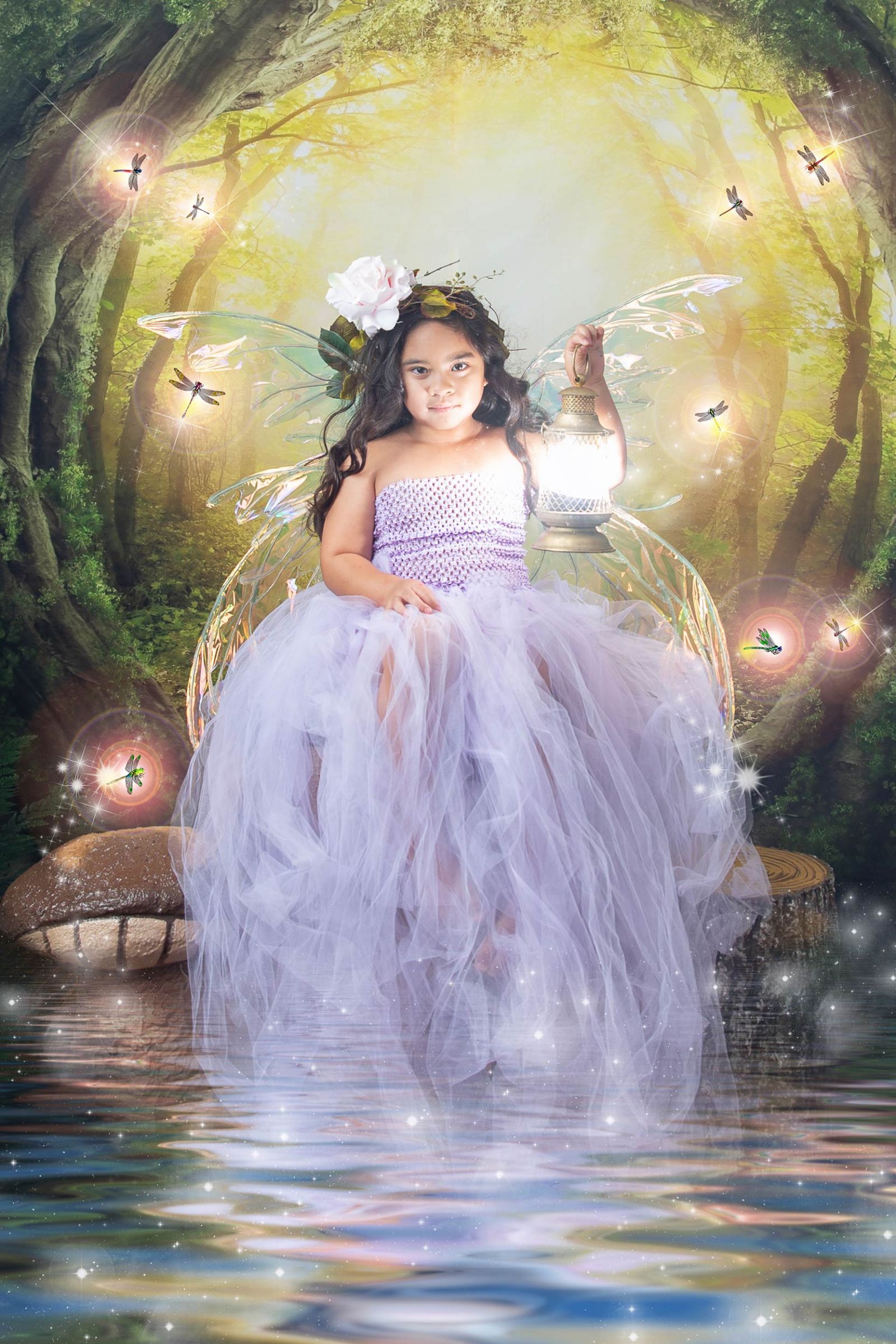 Plano Storybook Enchanted Fairies Photographer White Lavender Photography